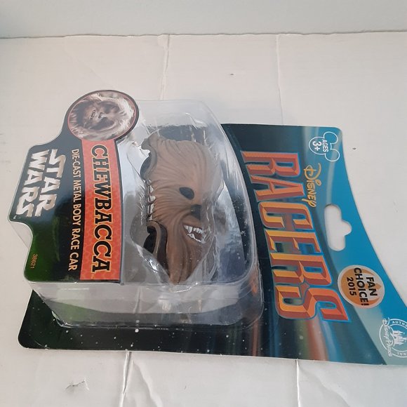 New! Disney Racers Star Wars Collectible Chewbacca Die-Cast Race Car - Picture 3 of 3